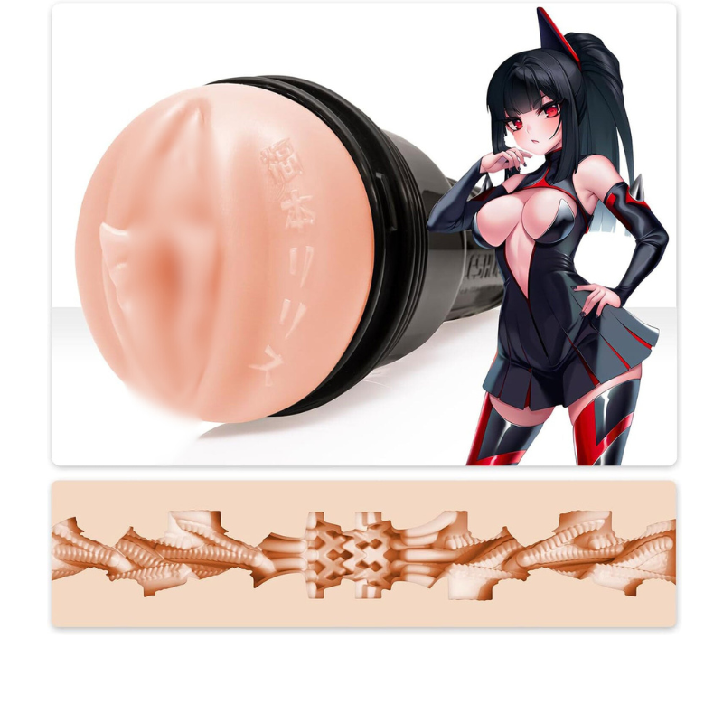 Fleshlight Fantasy Lilith Fukumoto Sleeve Pussy Male Masturbator 模拟阴道男性自慰器:探索深邃幻想,体验极致真实