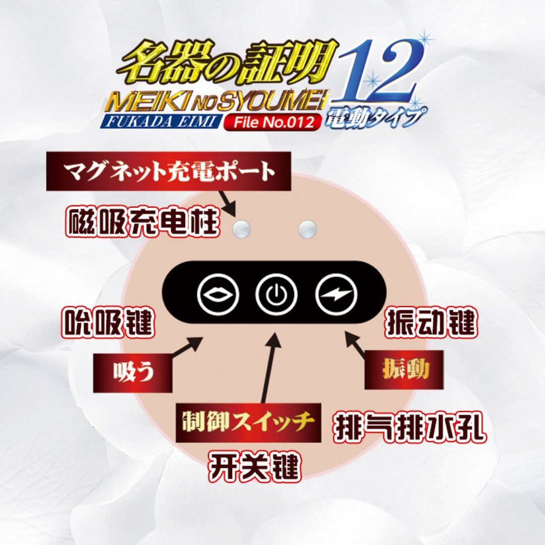 Japanese JNPG Electric Male Masturbator – Eimi Fukada Edition 日本 JNPG 电动飞机杯 – 深田咏美特别版