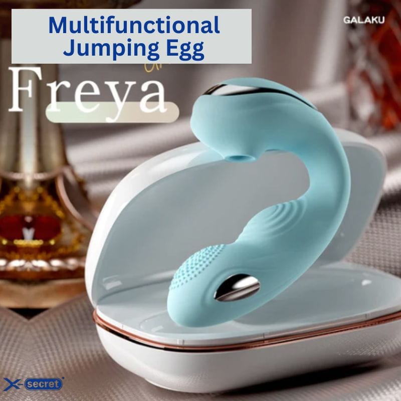 Galaku Freya 多功能振动器 APP SHOCKING VIBRATOR 带盒 (PRO MAX 带震动) 女用