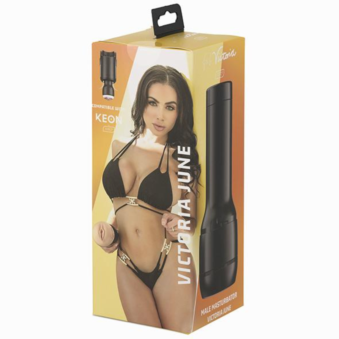 Kiiroo - Stars Collection Strokers Feel Victoria June Masturbator (Black)