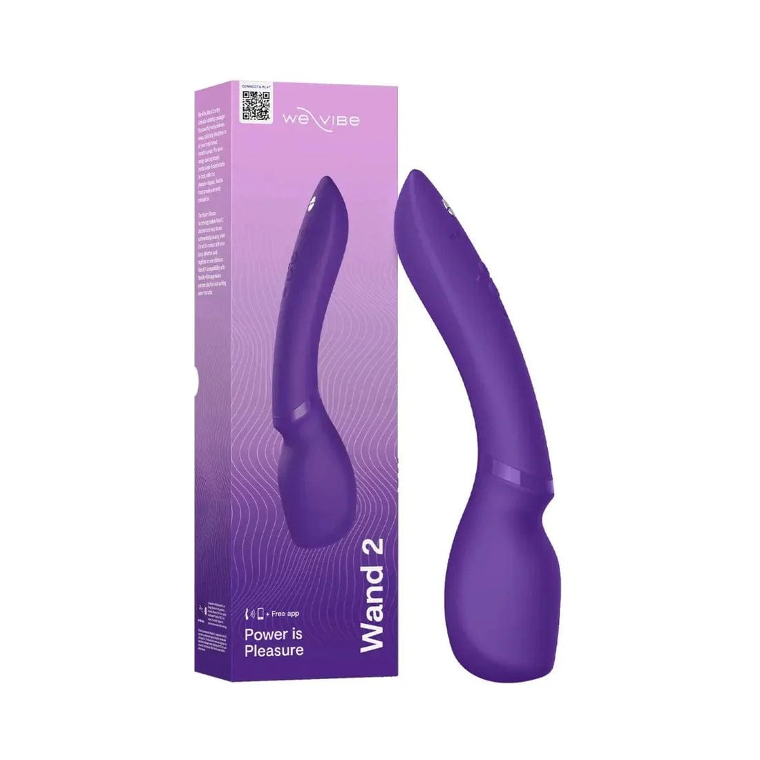 We-Vibe - Wand Purple (Kawalan Jauh Apl)