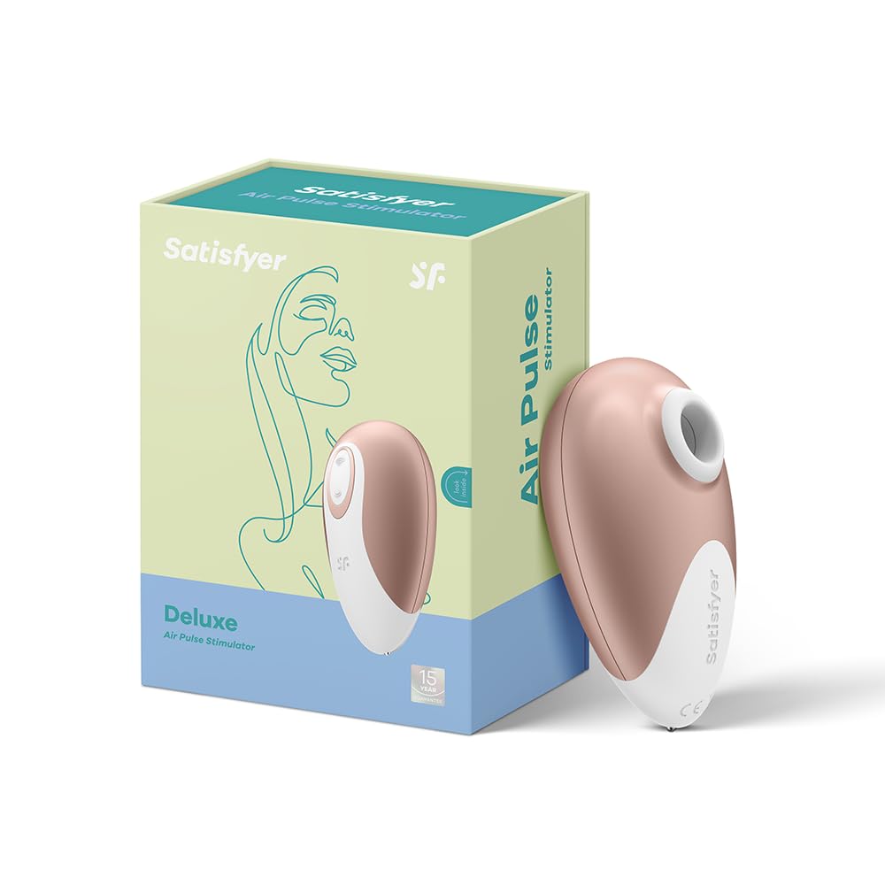 Satisfyer Deluxe Air Pulse Clitoral Stimulator | 11 Intensities | Waterproof & Rechargeable 女性气压脉冲阴蒂刺激器|11档强度