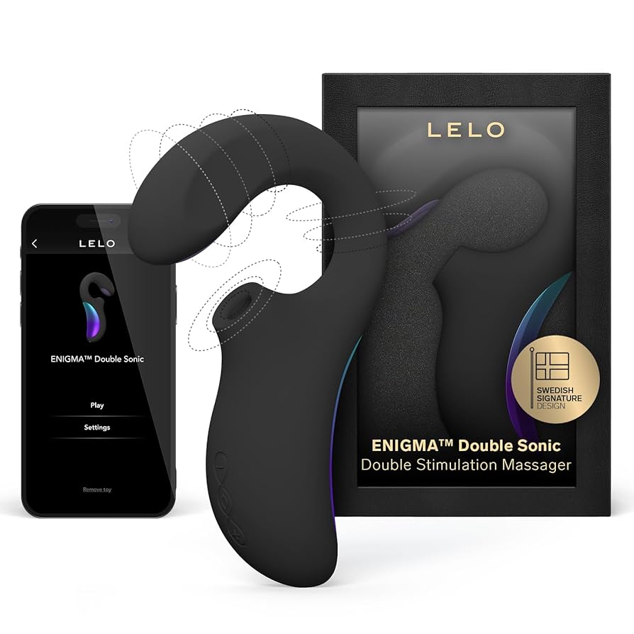 LELO ENIGMA™ Double Sonic Vibrator | Luxury Dual Stimulation Massager 振动器 | 奢华双重刺激按摩器