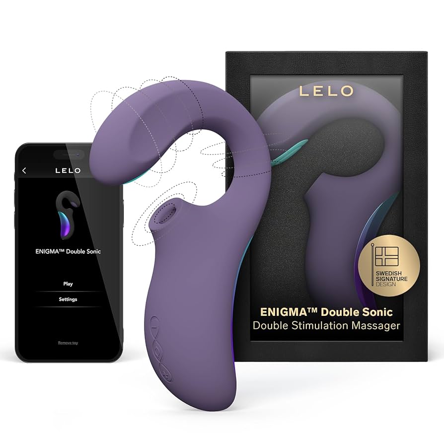 LELO ENIGMA™ Double Sonic Vibrator | Luxury Dual Stimulation Massager 振动器 | 奢华双重刺激按摩器