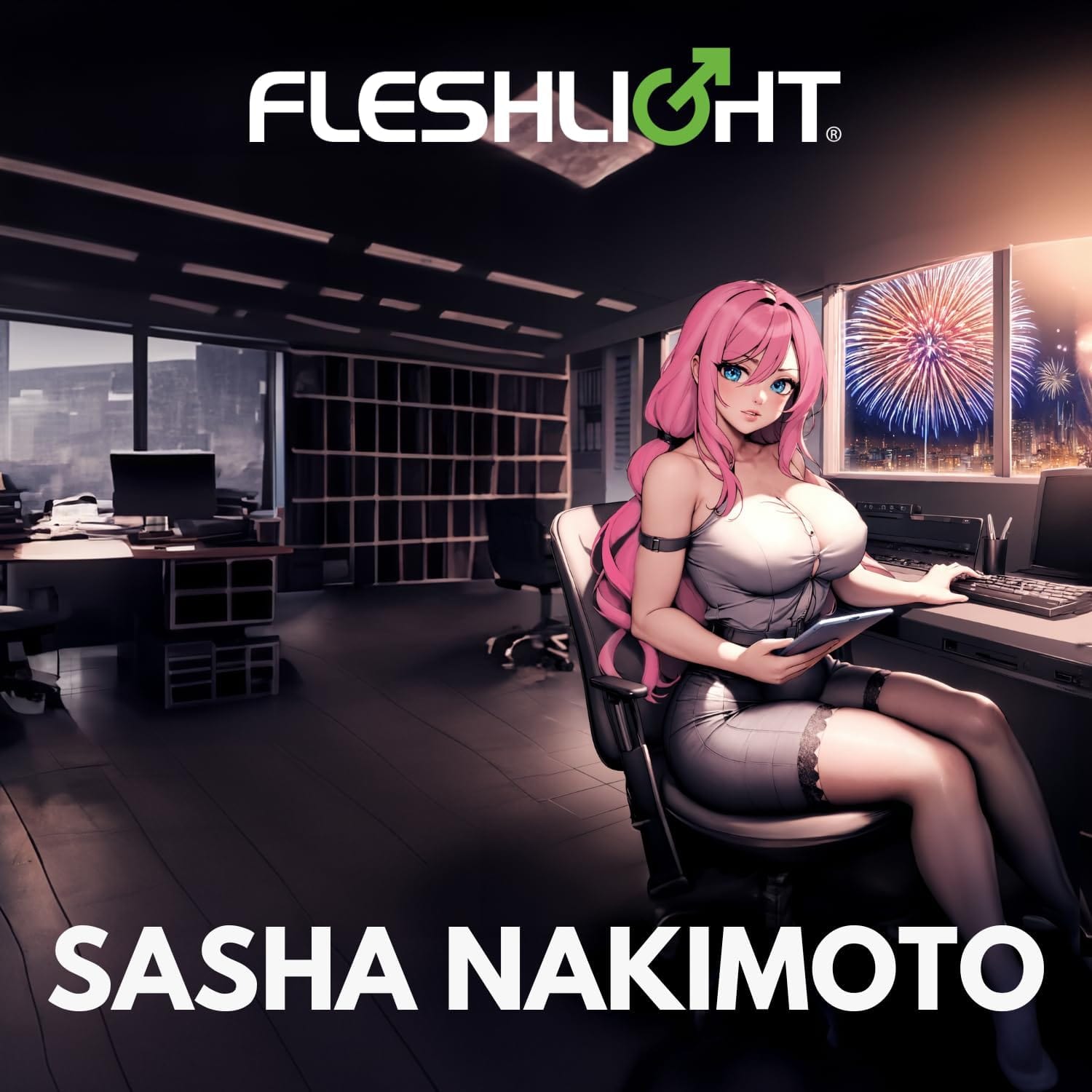 Fleshlight Fantasy Sasha Nakamoto Ecchi Hentai Male Masturbator