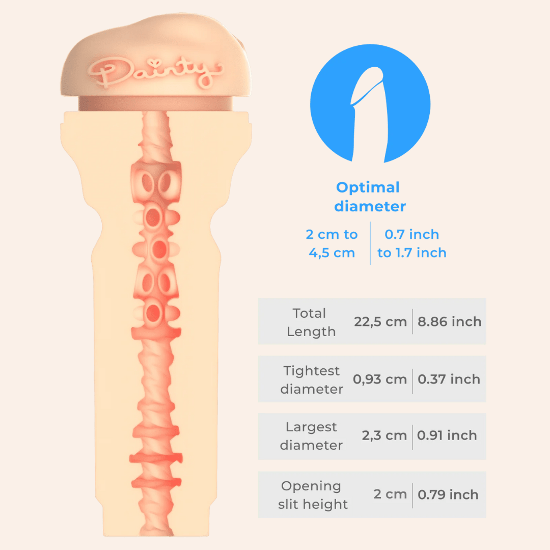 Kiiroo Feel Stroker - Dainty Wilder Male Masturbator 触感手淫器