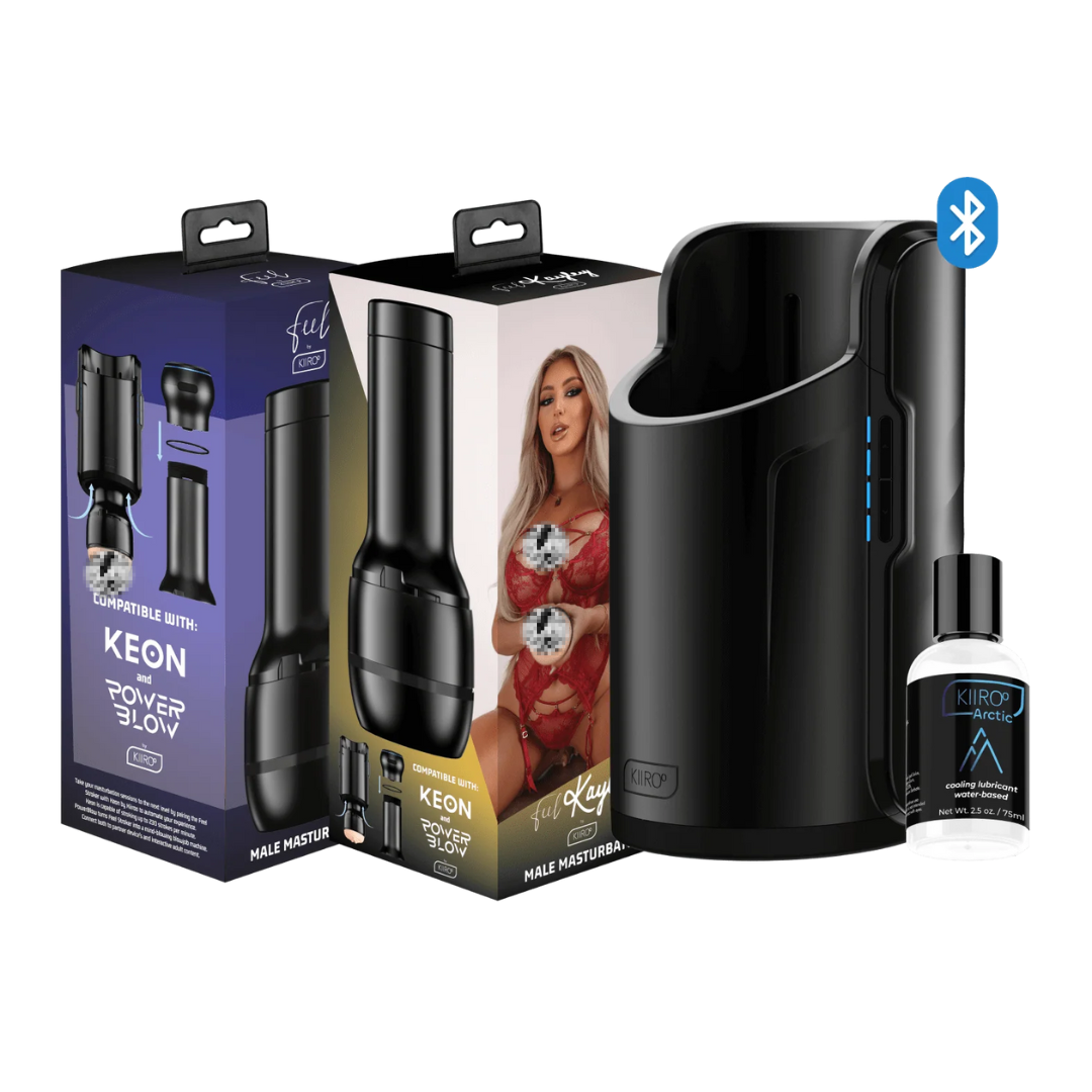 Kiiroo Feel Stroker - Kayley Gunner Male Masturbator 手淫器 - 凯莉·冈纳