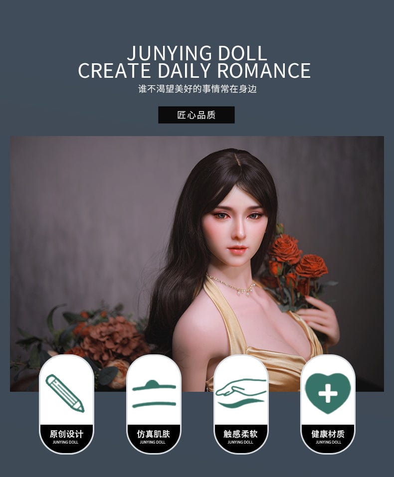 JYdoll 165cm 硅胶头 小七 170CM