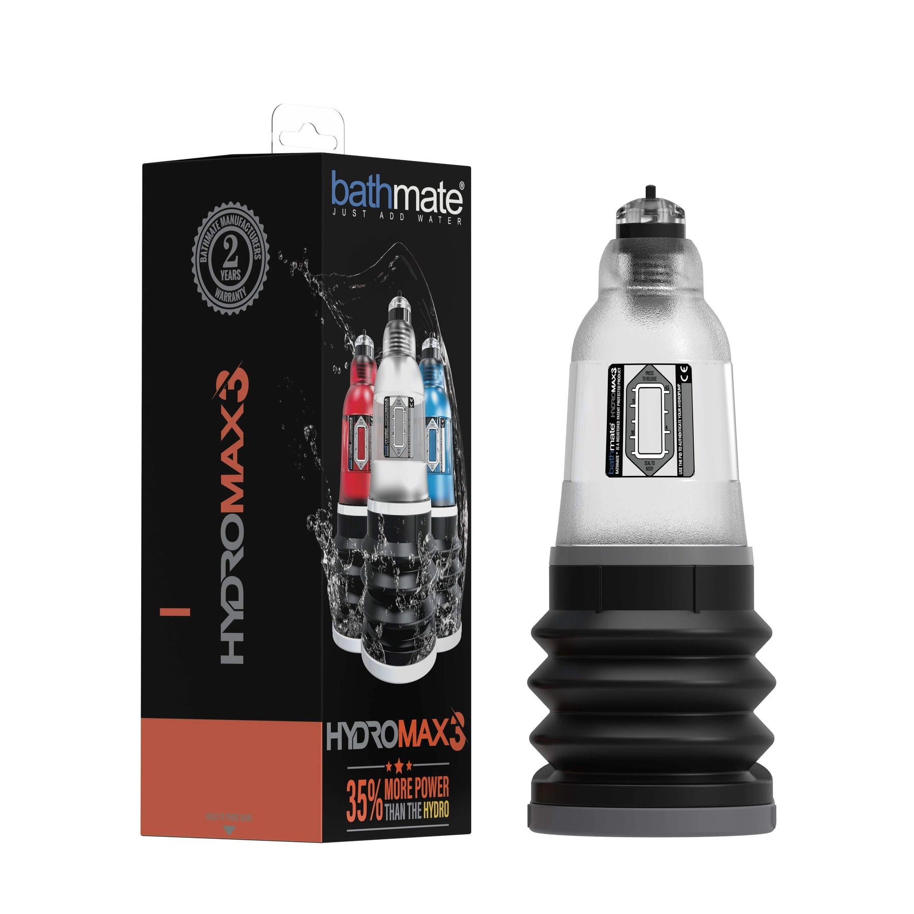 Bathmate - Pam Zakar Hydromax 3 (Jelas)