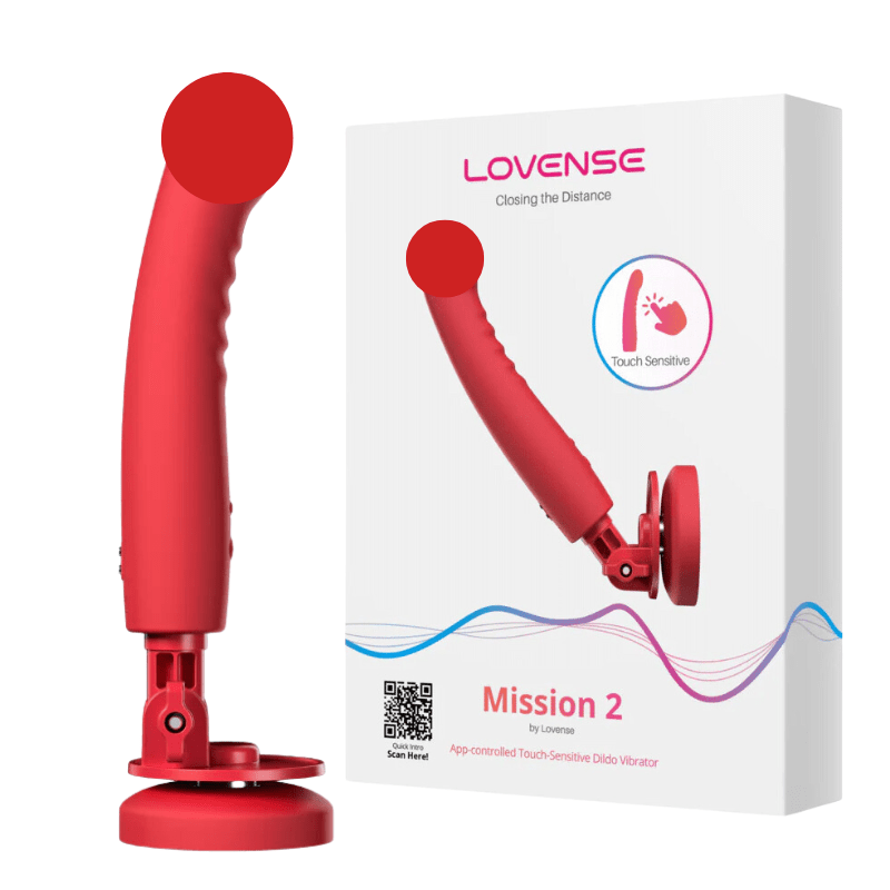 Lovense Mission 2 Powerful Vibrating Suction Cup Dildo App Controlled Lovense Mission 2 Powerful Vibrating Suction Cup Dildo App Controlled