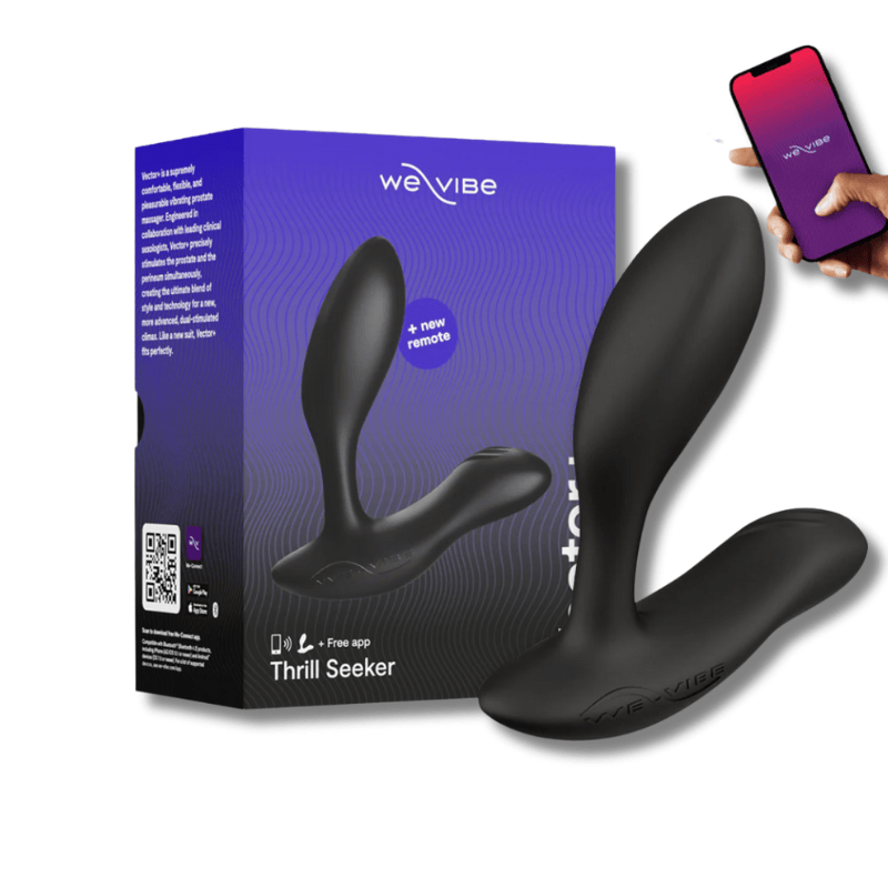 We-Vibe - Vector + Bluetooth App Controlled Vibrating Prostate Massage