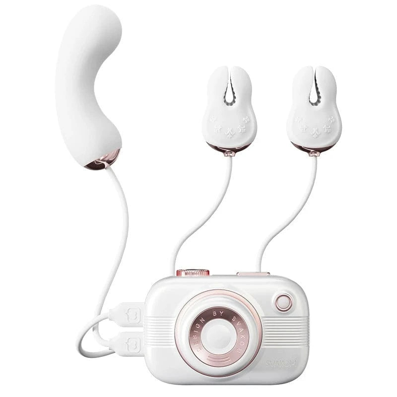 SVAKOM Xi Ji APP-Controlled Suction Vibrating Egg Powerful Clitoral SVAKOM Xi Ji APP-Controlled Suction Vibrating Egg Powerful Clitoral