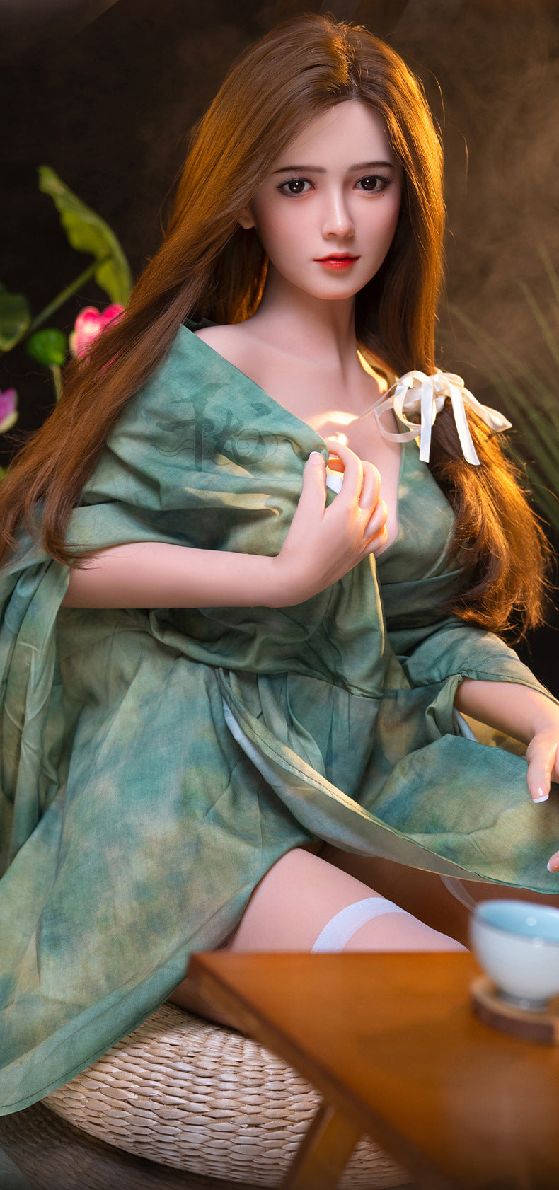 QIANYOU WAN ER Realistic Full Silicone Sex Doll