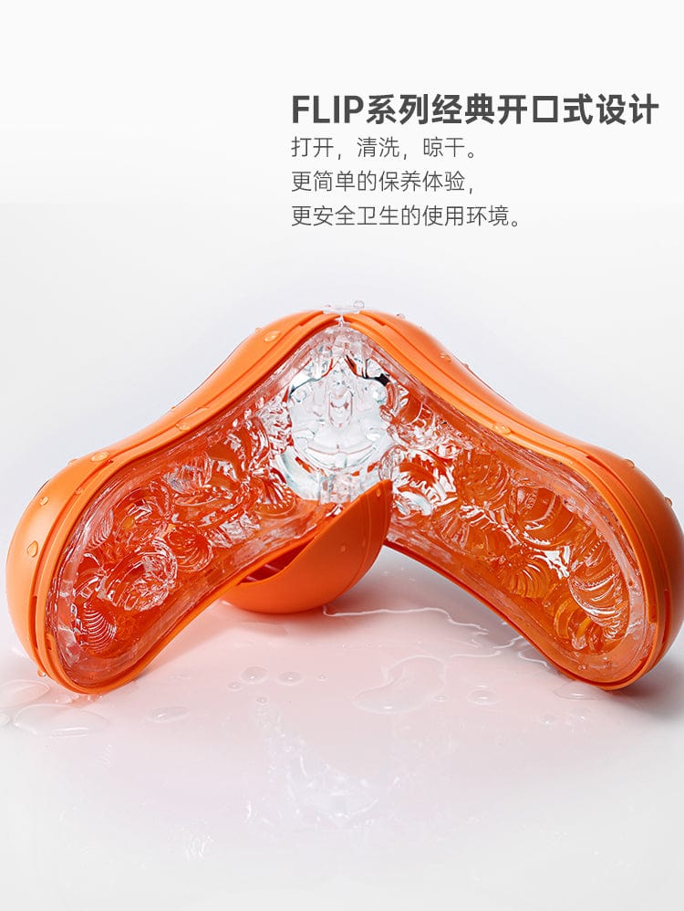 Tenga Flip Orb Male Masturbator Reusable Rotational Textured Cup