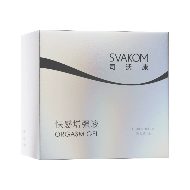 Svakom Female Arousal Gel (10-Pack) – Hormone-Free, Gentle Formula with Cooling & Warming Sensation