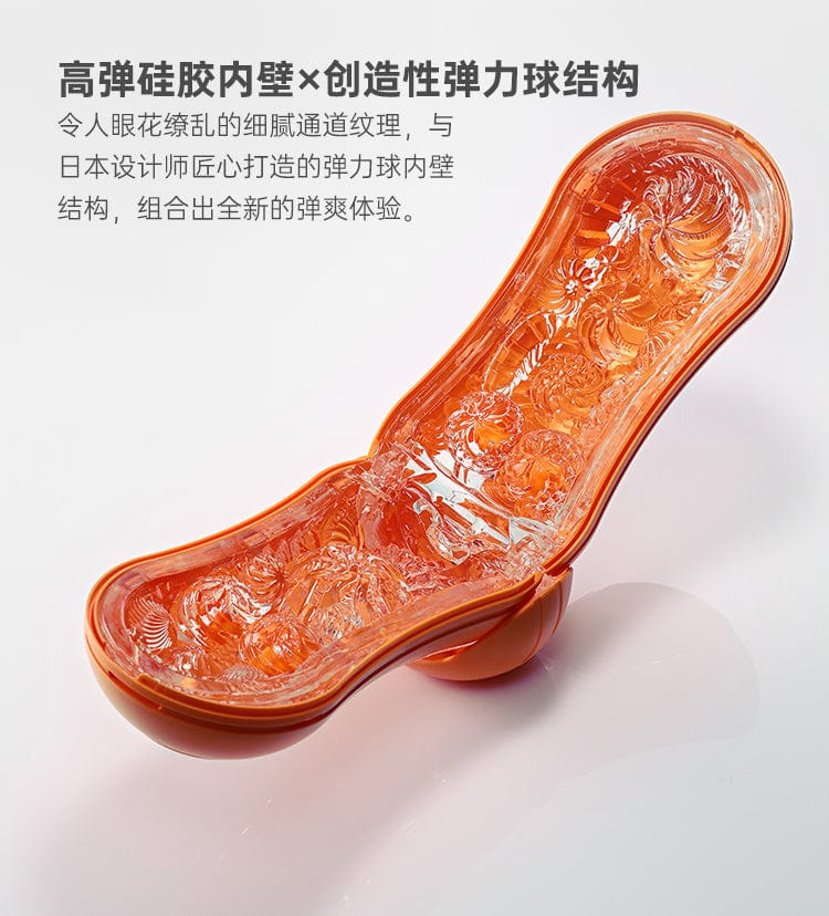 Tenga Flip Orb Male Masturbator Reusable Rotational Textured Cup