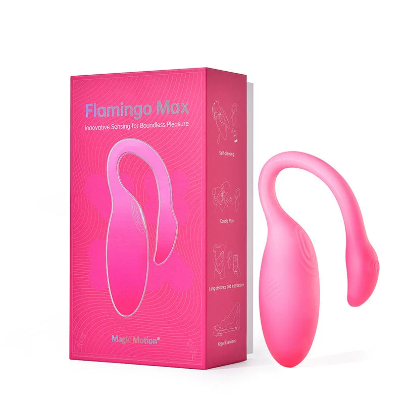 Magic Motion Flamingo Max App-Controlled Women's Kegel Trainer, Waterproof, Rechargeable 远程控制女士凯格尔训练器,防水可充电