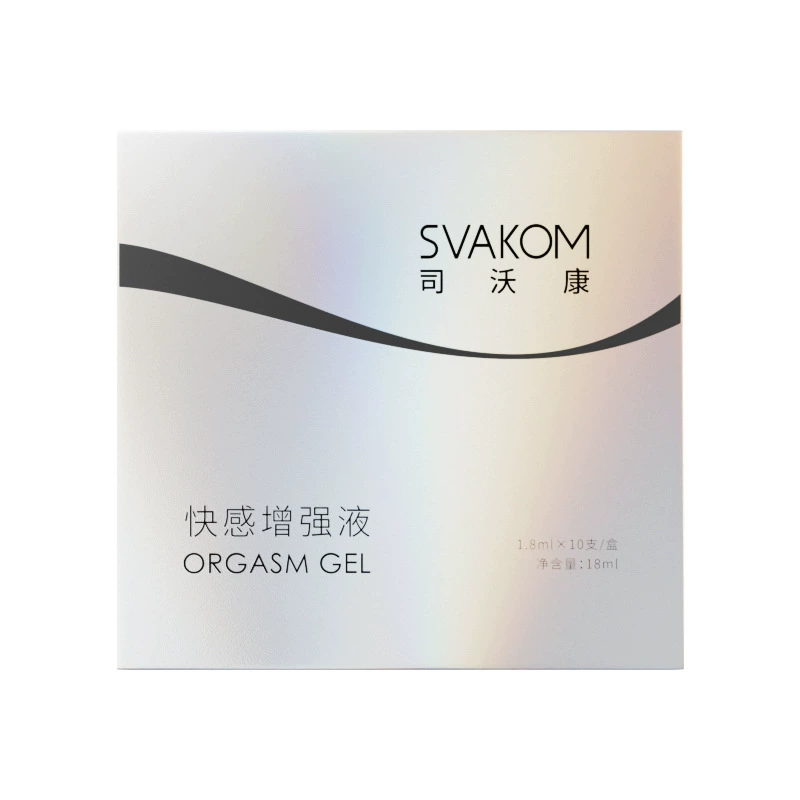 Svakom Female Arousal Gel (10-Pack) – Hormone-Free, Gentle Formula with Cooling & Warming Sensation