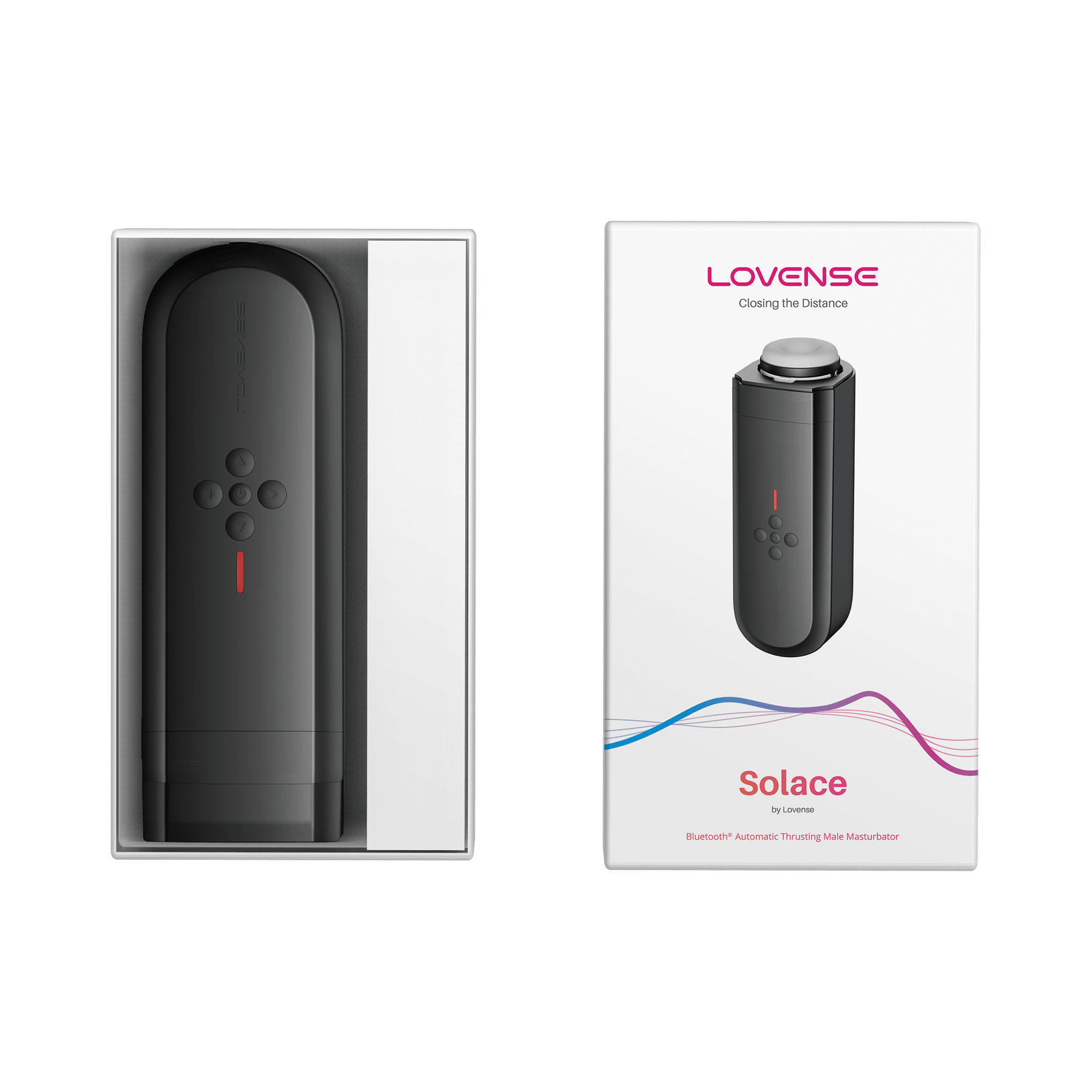 Lovense - Solace 应用程序控制的自动抽插男性自慰器
