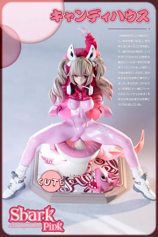 【Pre order】Candy House Studio 1/6 Goddess of Victory: Nikke Alice Pink Shark Collectibles