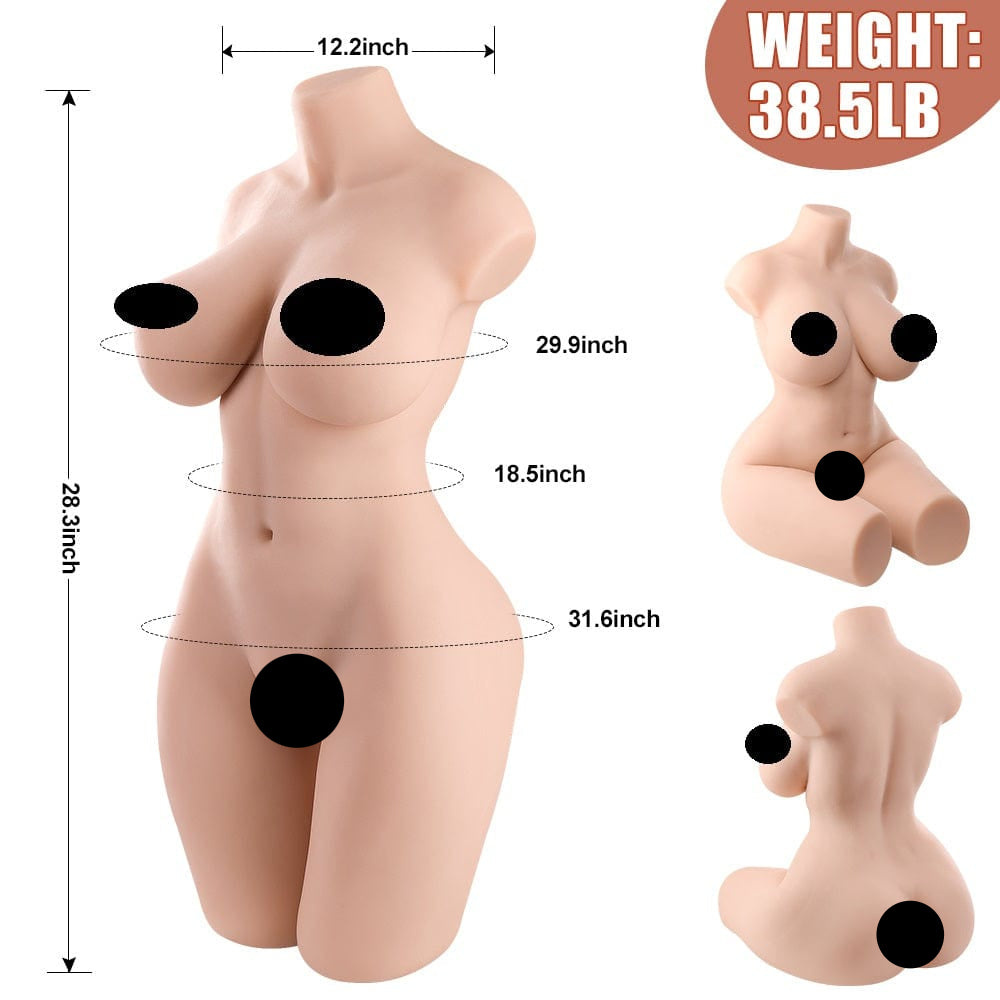 Melisa Separuh Realistik Badan 17.5KG