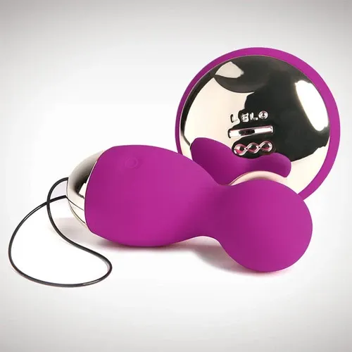 Lelo Hula Beads in Ocean Blue and Deep Rose ้ๆงๅฟซๆ้ฐ้็ๆฌ็ฆ็