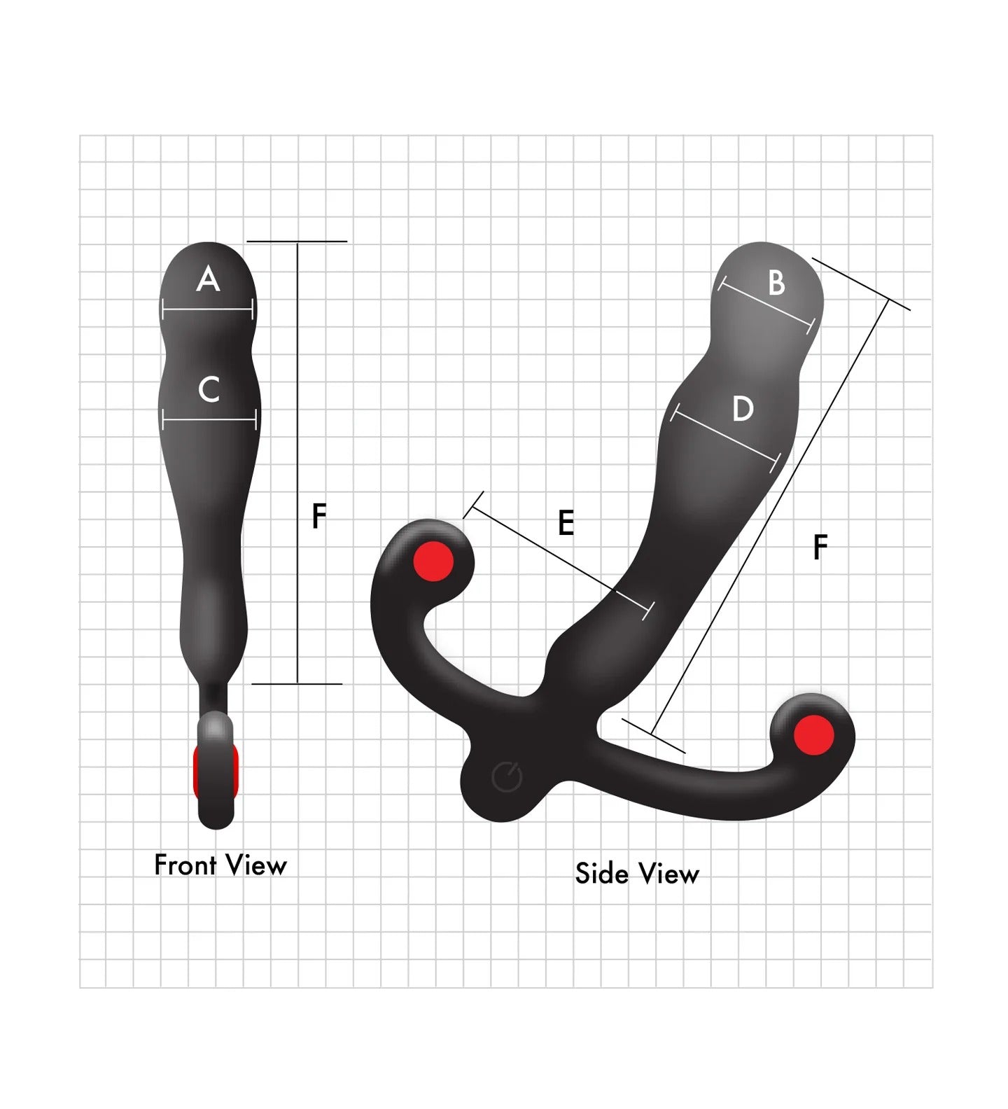 Aneros Eupho Syn V Trident Prostate Massager 前列腺按摩器 优雅设计,微妙律动,唤醒深层愉悦