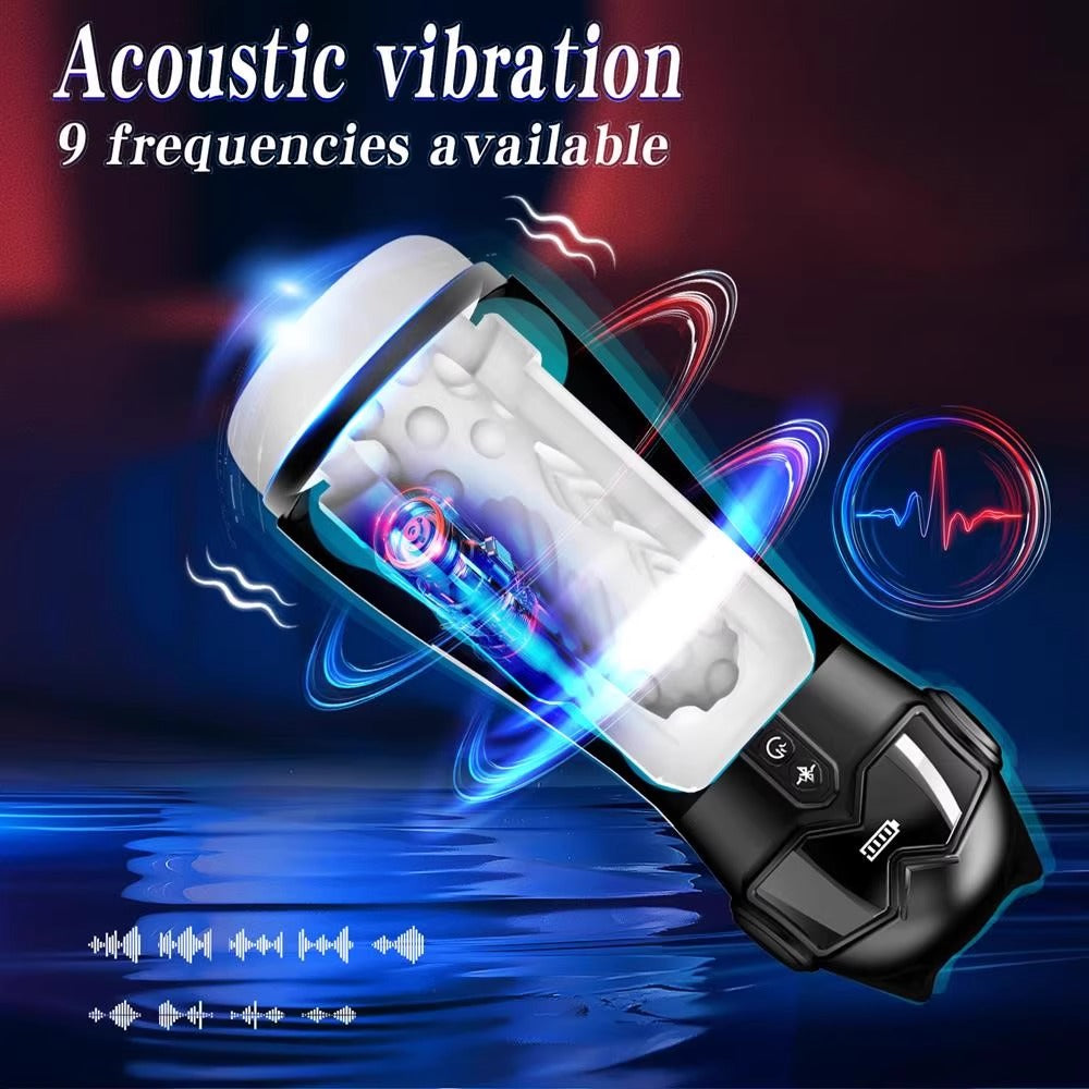 Catwoman Male Masturbator – Bluetooth Version, Intelligent Fully Automatic Suction, Vibration, Voice, and Hands-Free Function 猫女飞机杯智能全自动吮吸震动发音蓝牙免提男性