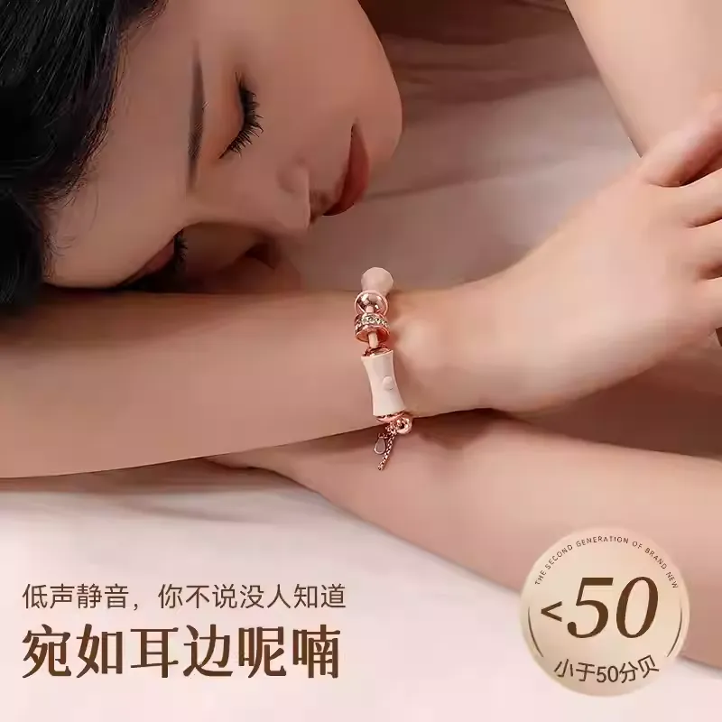 SVAKOM Bamboo Pendant Mini Vibe Self Necklace Jumper Egg Female Vibrator 竹子项链竹节手链竹子项链电动玩具