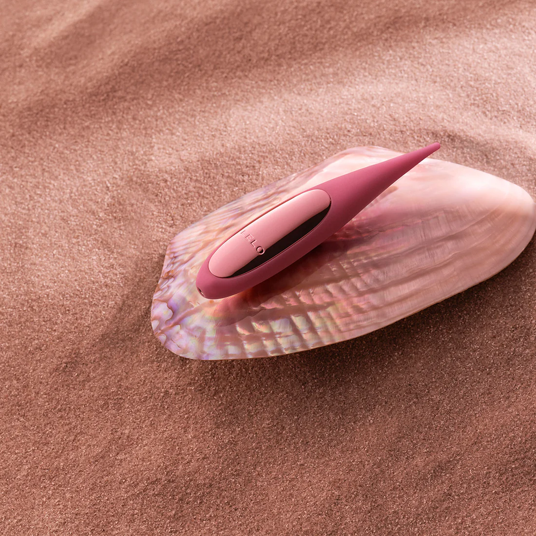 Lelo - Dot Travel Rechargeable Clitoral Pinpoint Vibrator Purple and Pink