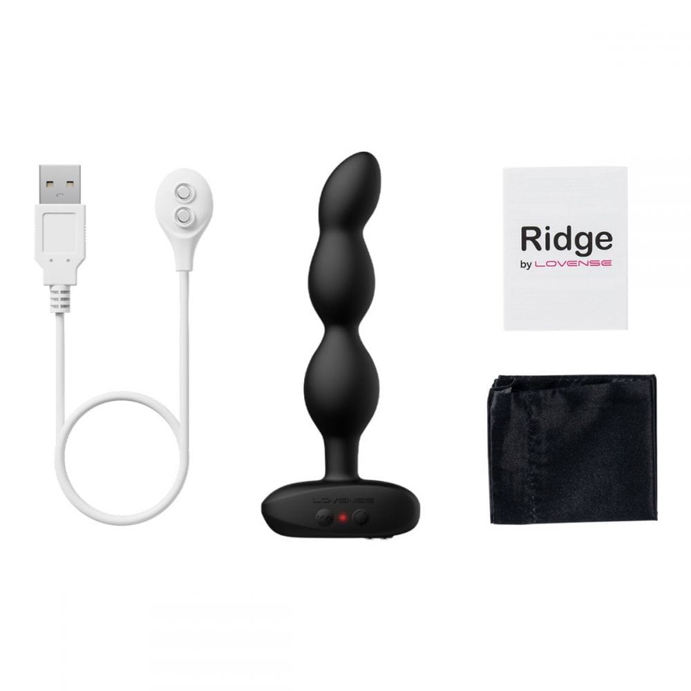 Lovense Ridge App-controlled vibrating and rotating anal beads