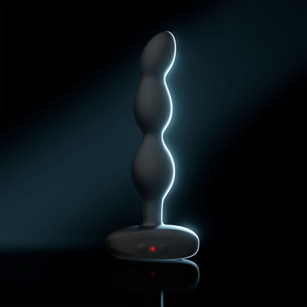 Lovense Ridge App-controlled vibrating and rotating anal beads