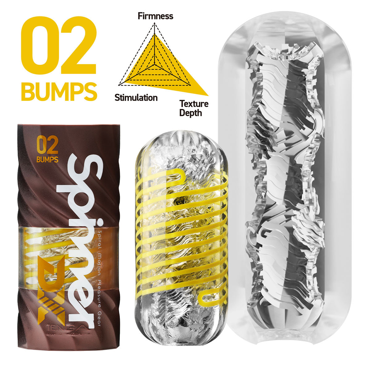 TENGA SPINNER DX Reusable Enhance Spiral-Motion Male Masturbator/Stroker NIB NWT 释放感官的旋风快感