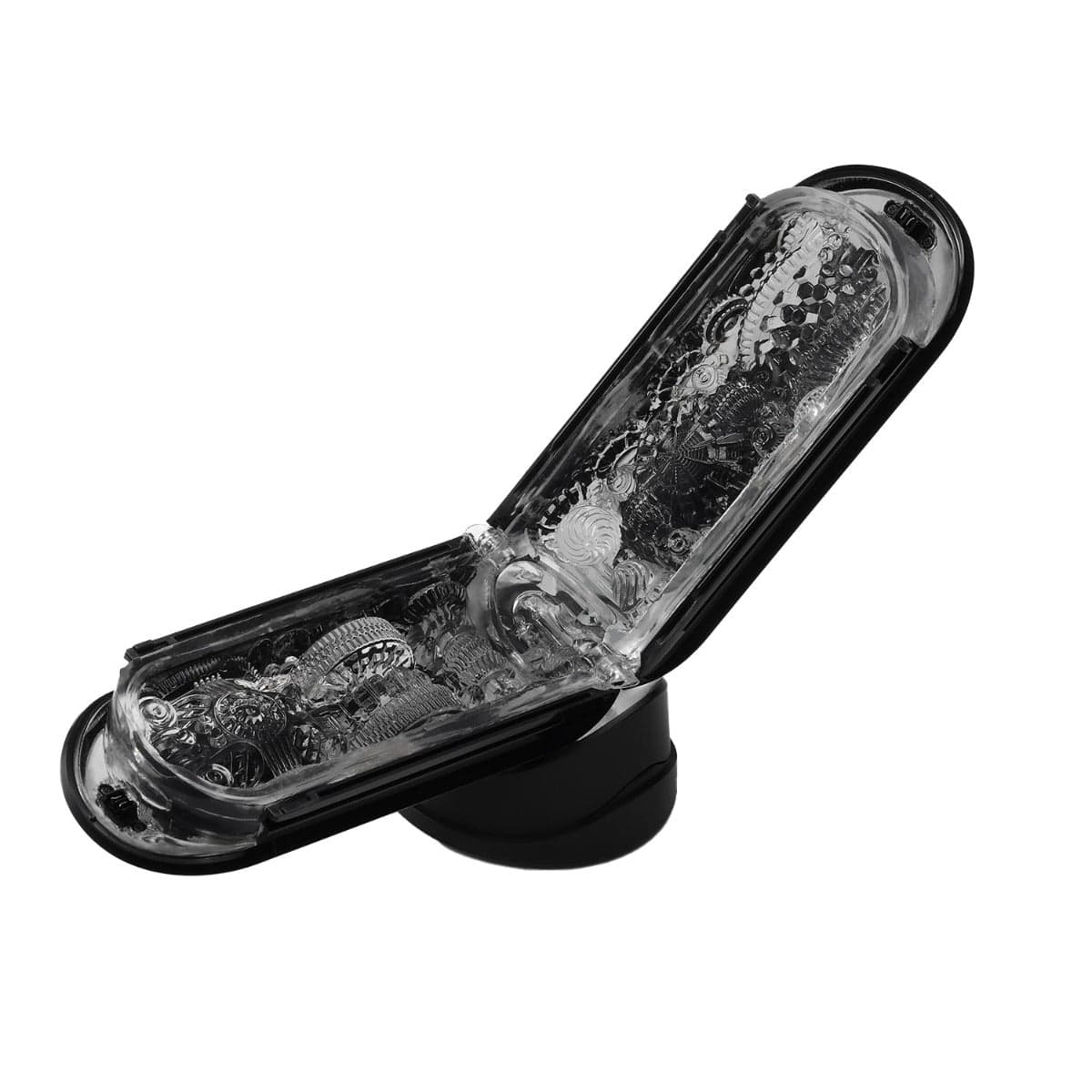 Tenga - Flip Zero Gravity Electronic Vibration Rechargeable Male Masturbator Black / White