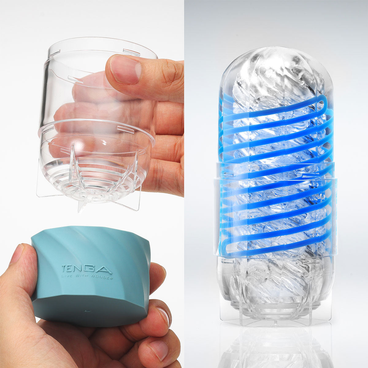 TENGA SPINNER DX Reusable Enhance Spiral-Motion Male Masturbator/Stroker NIB NWT 释放感官的旋风快感