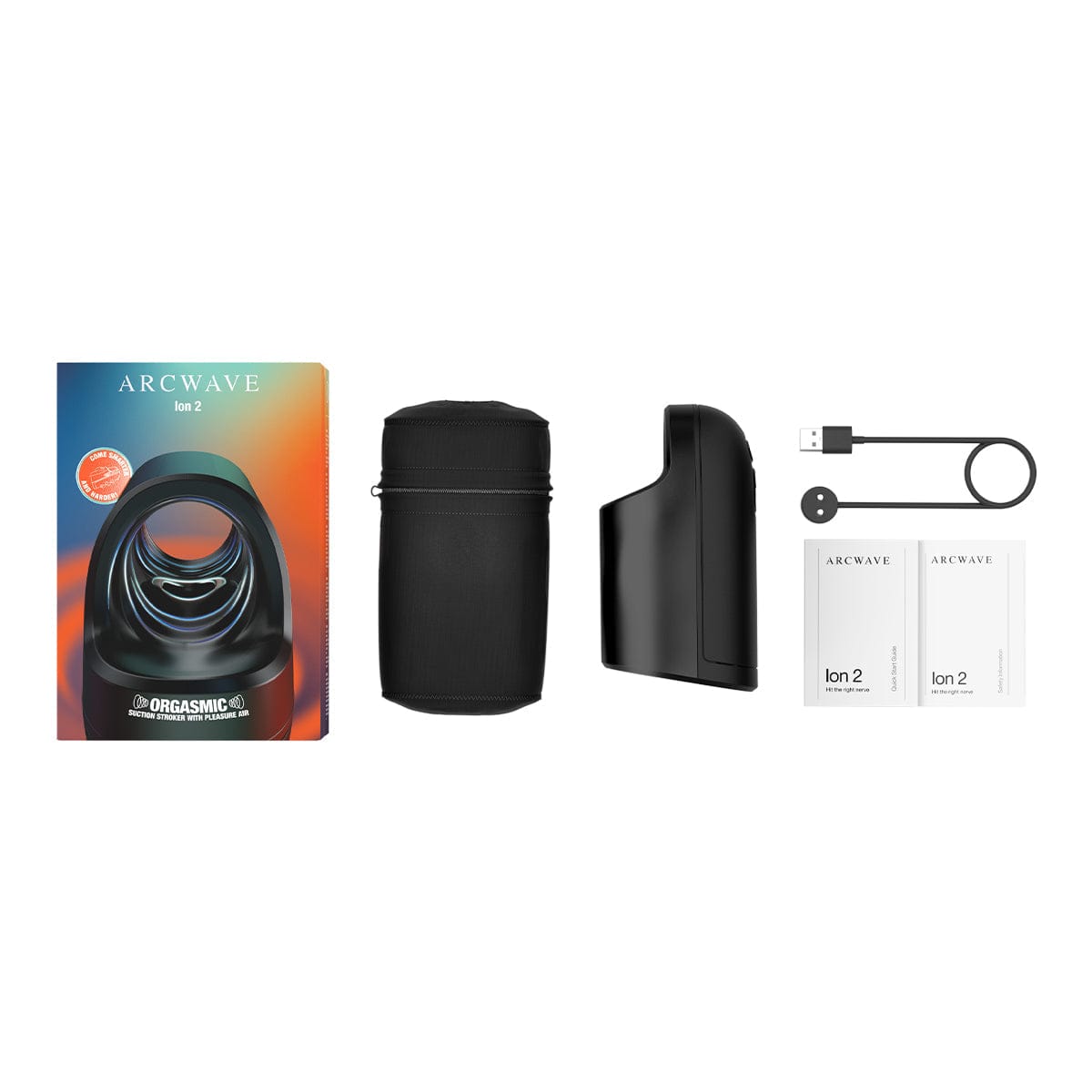 Arcwave - Ion 2 Pleasure Air Male Stroker Black