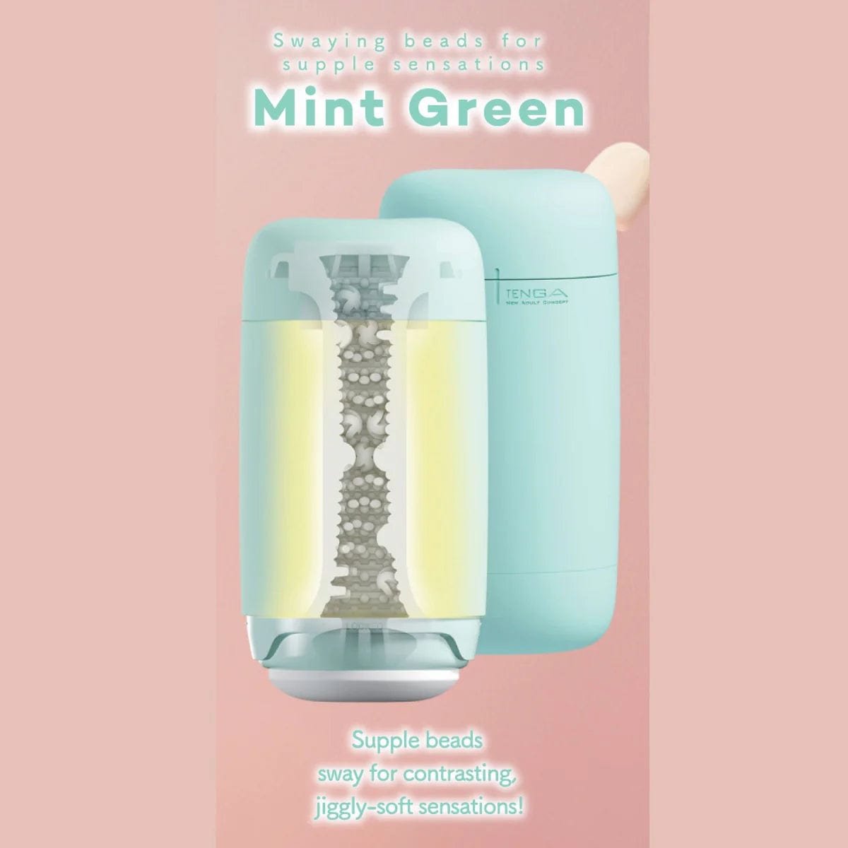 Tenga Puffy Reusable Male Masturbator Stroker Toy