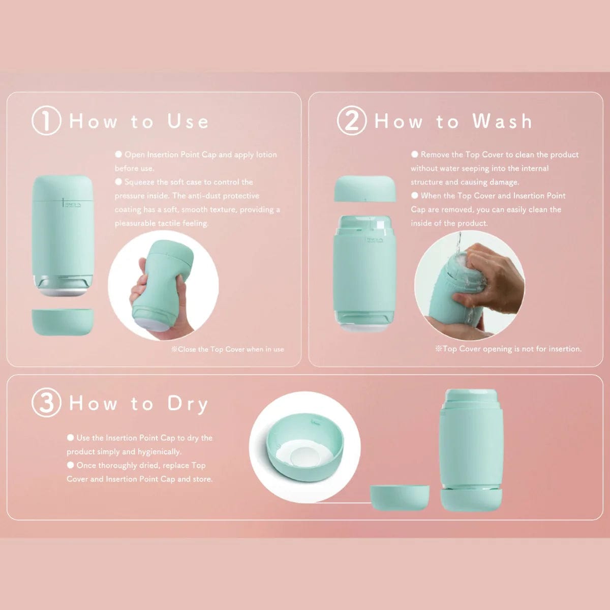 Tenga Puffy Reusable Male Masturbator Stroker Toy