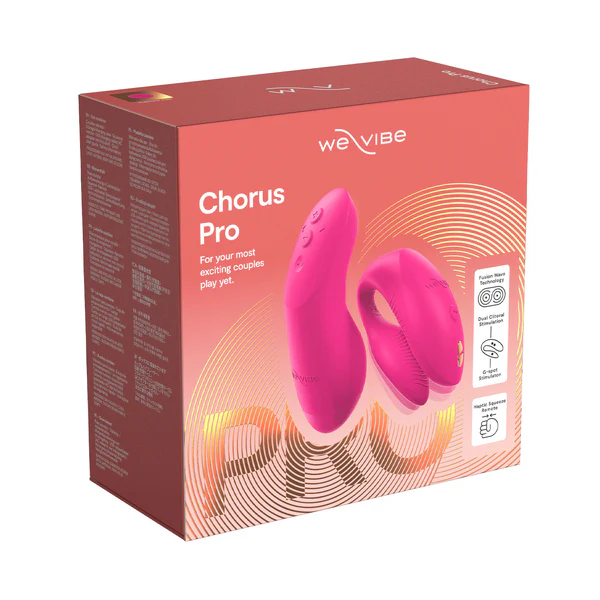 We-Vibe - Chorus Pro App-Controlled Couple Vibrator Electric Black / Pink