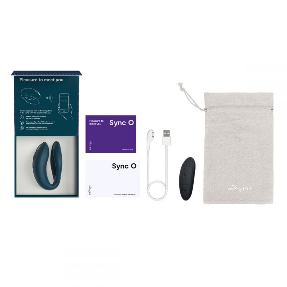 We-Vibe - Sync O App and Remote-Controlled Silicone Couple's Vibrator