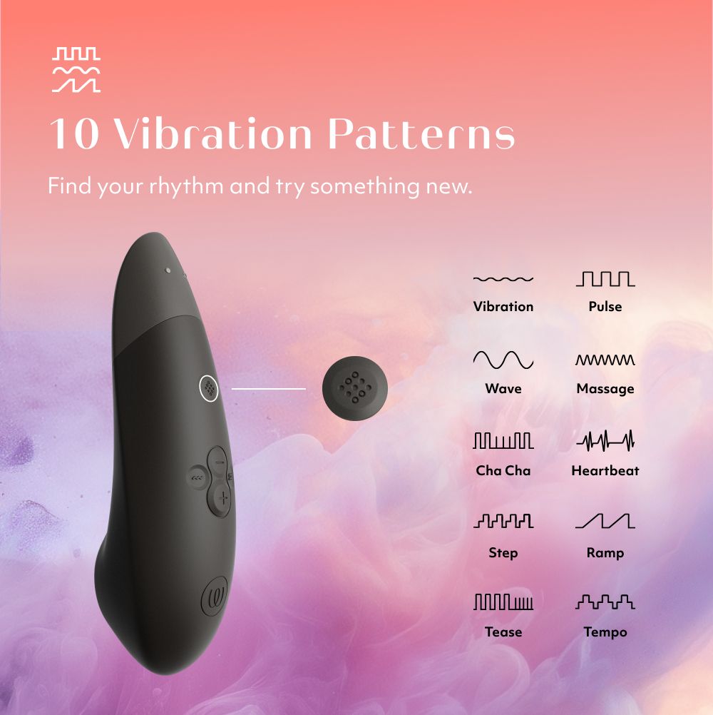 Womanizer Enhance 2-in-1 Clitoral Stimulator with Pleasure Air & Vibrations 双效阴蒂刺激器(气动吸吮 + 振动)