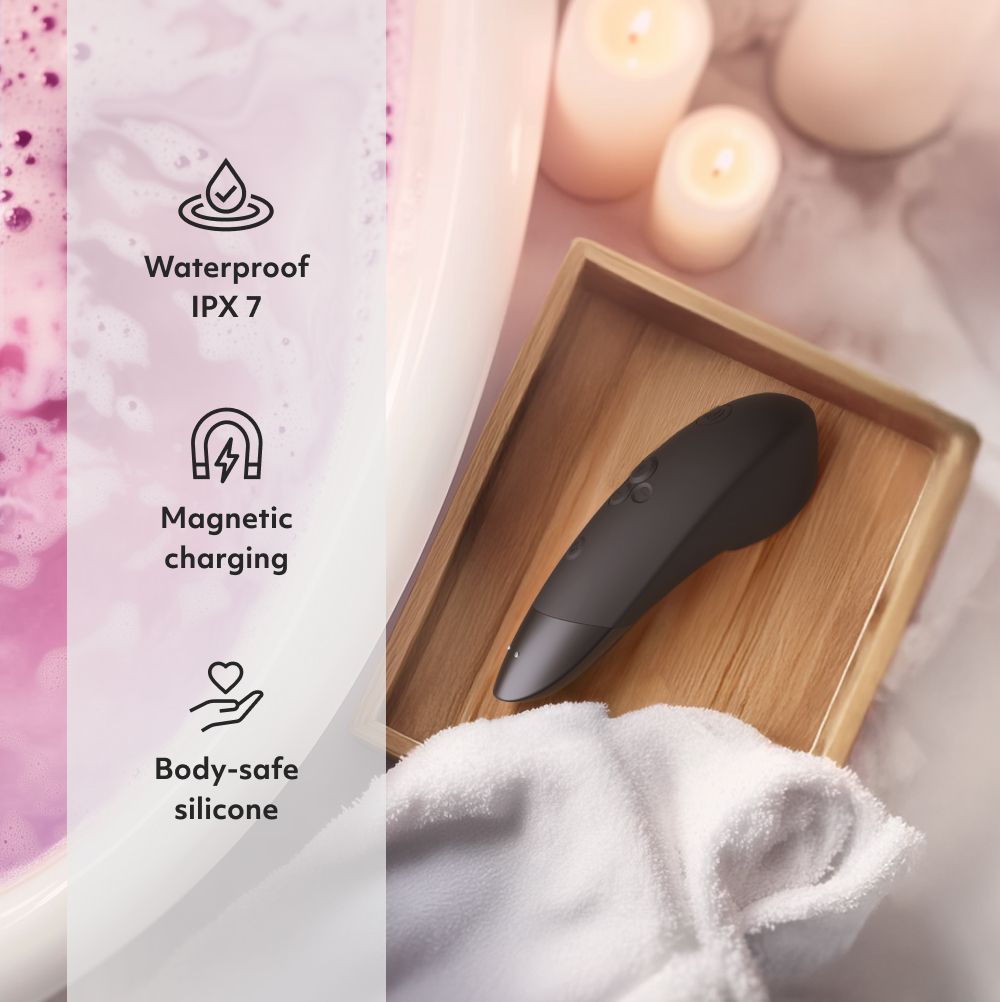 Womanizer Enhance 2-in-1 Clitoral Stimulator with Pleasure Air & Vibrations 双效阴蒂刺激器(气动吸吮 + 振动)
