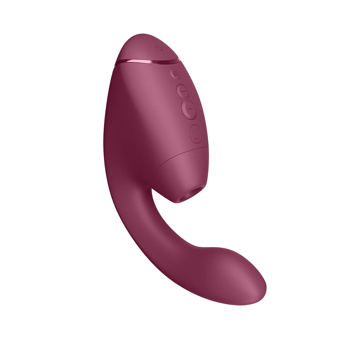 Womanizer - Next Duo Dual Stimulator with Pleasure Air Dark Purple and Dusky Pink