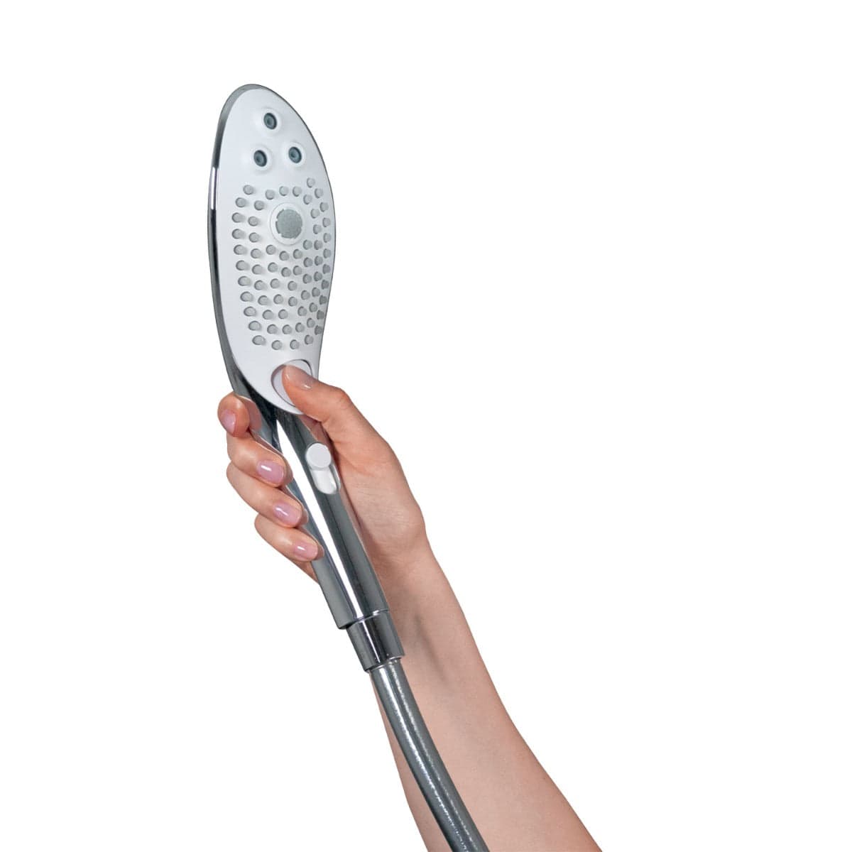 Womanizer - Wave 2-in-1 Pleasure Stimulation Shower Head Clitoral Massager Chrome