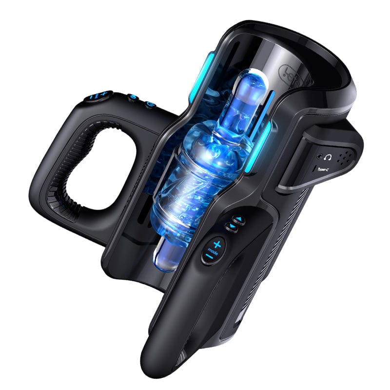 Leten Thrusting PRO NO72 火箭发射器带手机支架自慰器