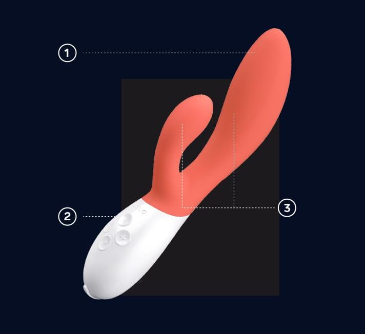 Lelo INA 3 G-spot dan penggetar klitoris