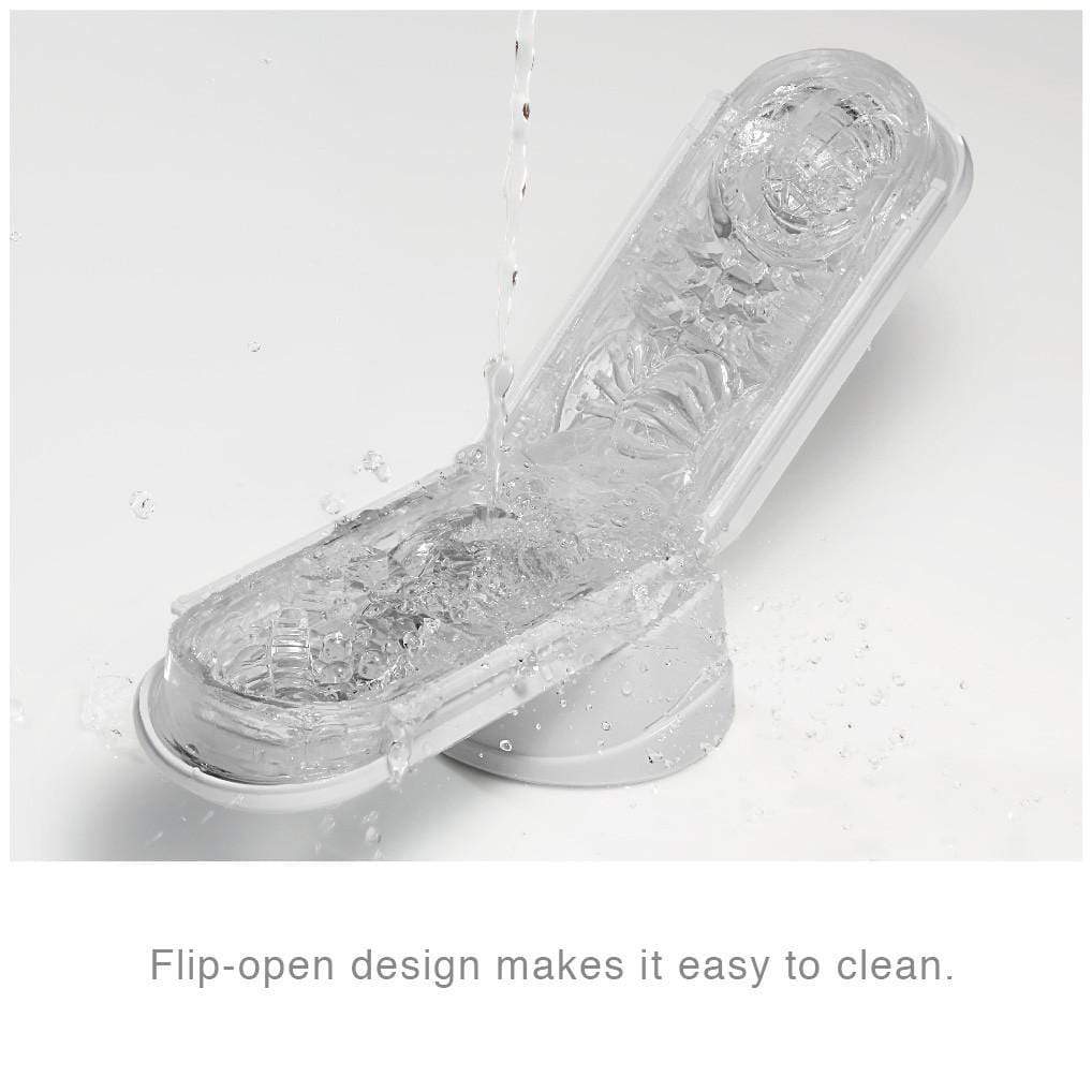 Tenga FLIP ZERO (Black / White)-Xsecret- Strive to protect your secret