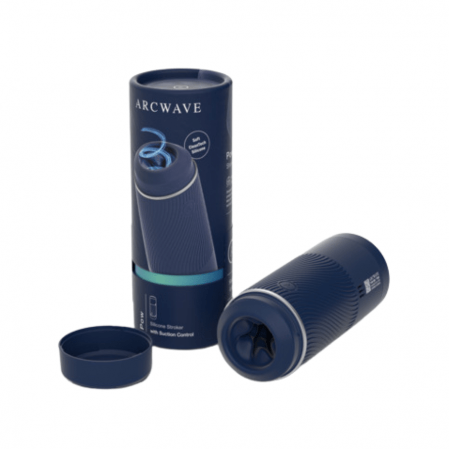 Arcwave Pow Manual Stroker CleanTech SIlicone Male Masturbator