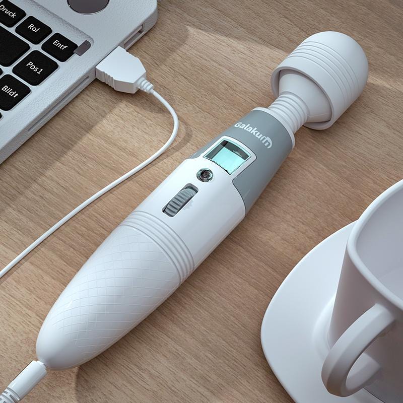 Galaku From Japan Mini Strong AV Massager For Her with LCD Screen