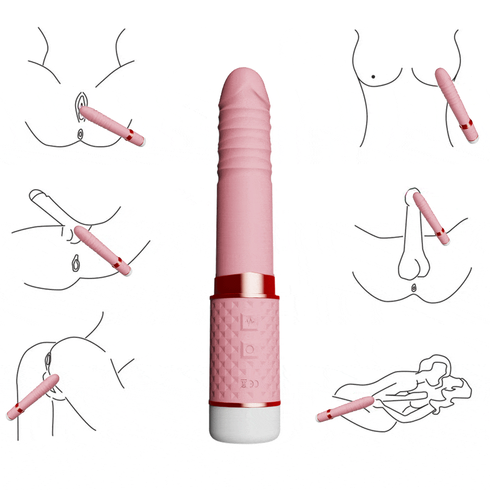 Yeain Pleasure II 便携式带加热功能的假阳具和吸力振动器防水